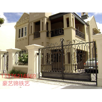 Wrought iron gates