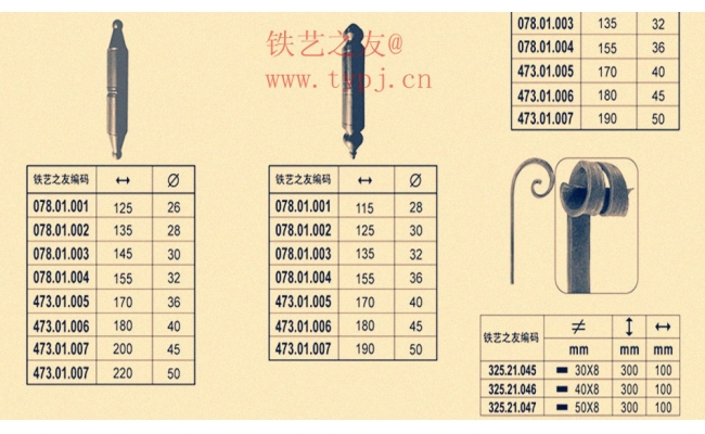 鐵藝大門(mén)配件